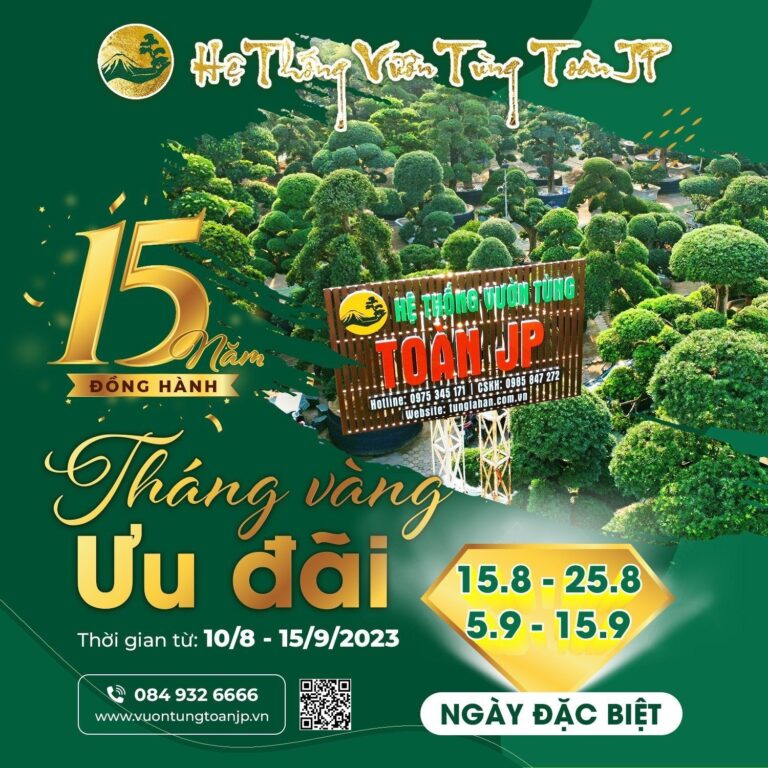 SỰ KIỆN VÀNG – HÀNH TRÌNH 15 NĂM PHÁT TRIỂN TOÀN JP